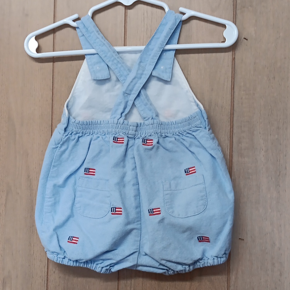 🎆Janie and Jack American Flag Romper - Picture 3 of 4